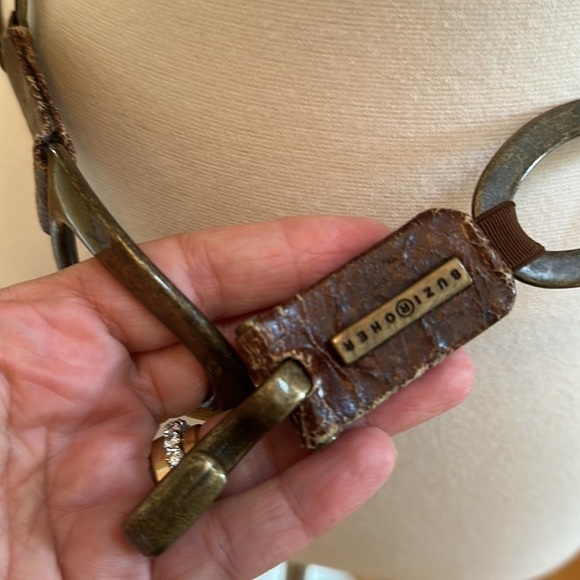 Suzi Roher Antique Look Brown Belt M main image 9